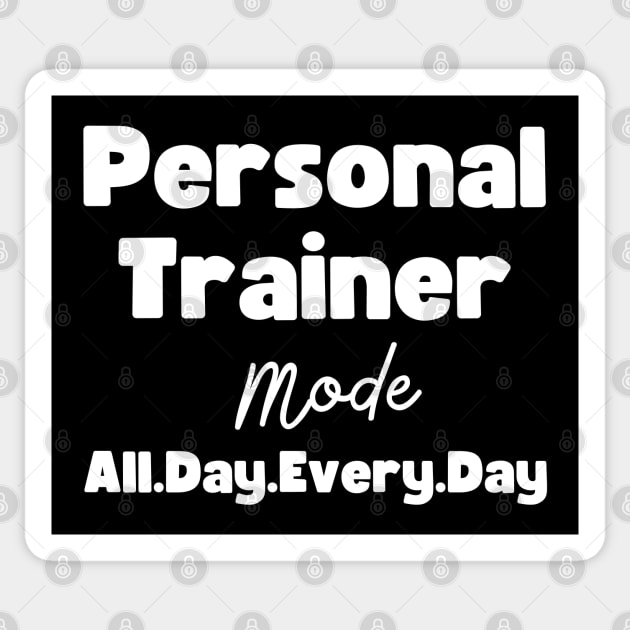 Personal Trainer Gift Sticker by HobbyAndArt